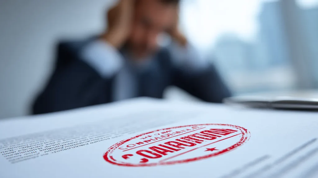 재무제표 대리작성 금지로 과징금 리스크에 직면한 스타트업 대표와 문서