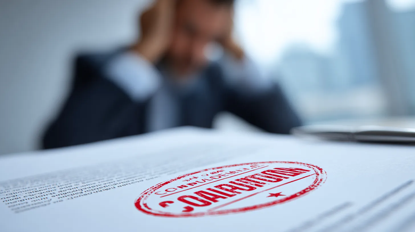 재무제표 대리작성 금지로 과징금 리스크에 직면한 스타트업 대표와 문서